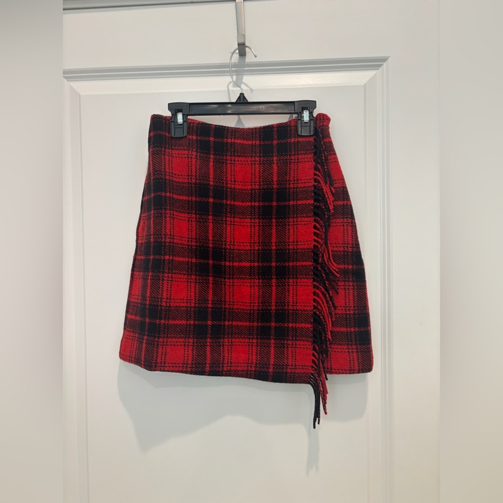 Loft Plaid Skirt